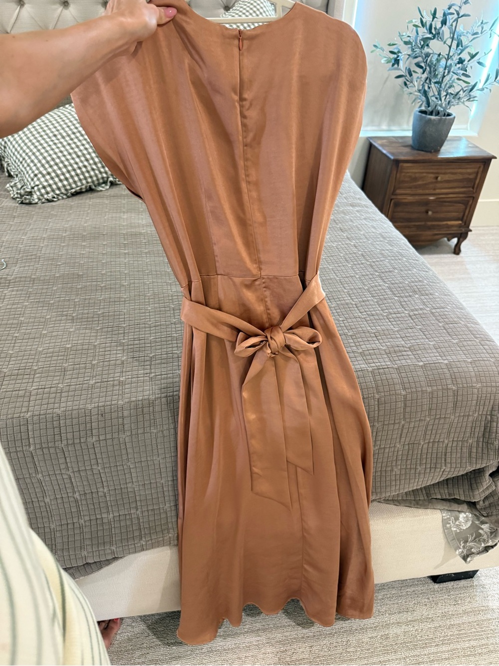 böhme champagne Brown Dress - Size S - Picture 7 of 7